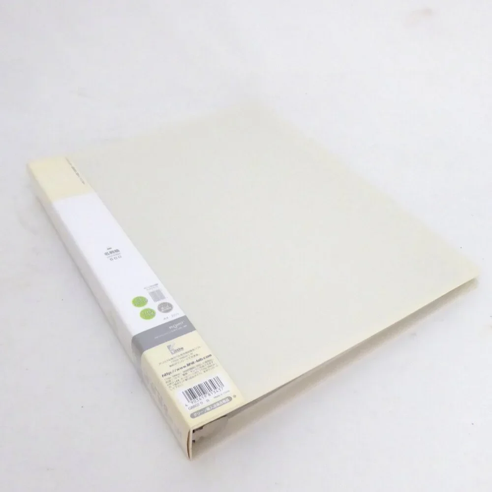 NEW 500 BUSINESS CARD RINGED BINDER CARD HOLDER SLEEVES & TABS JAPAN